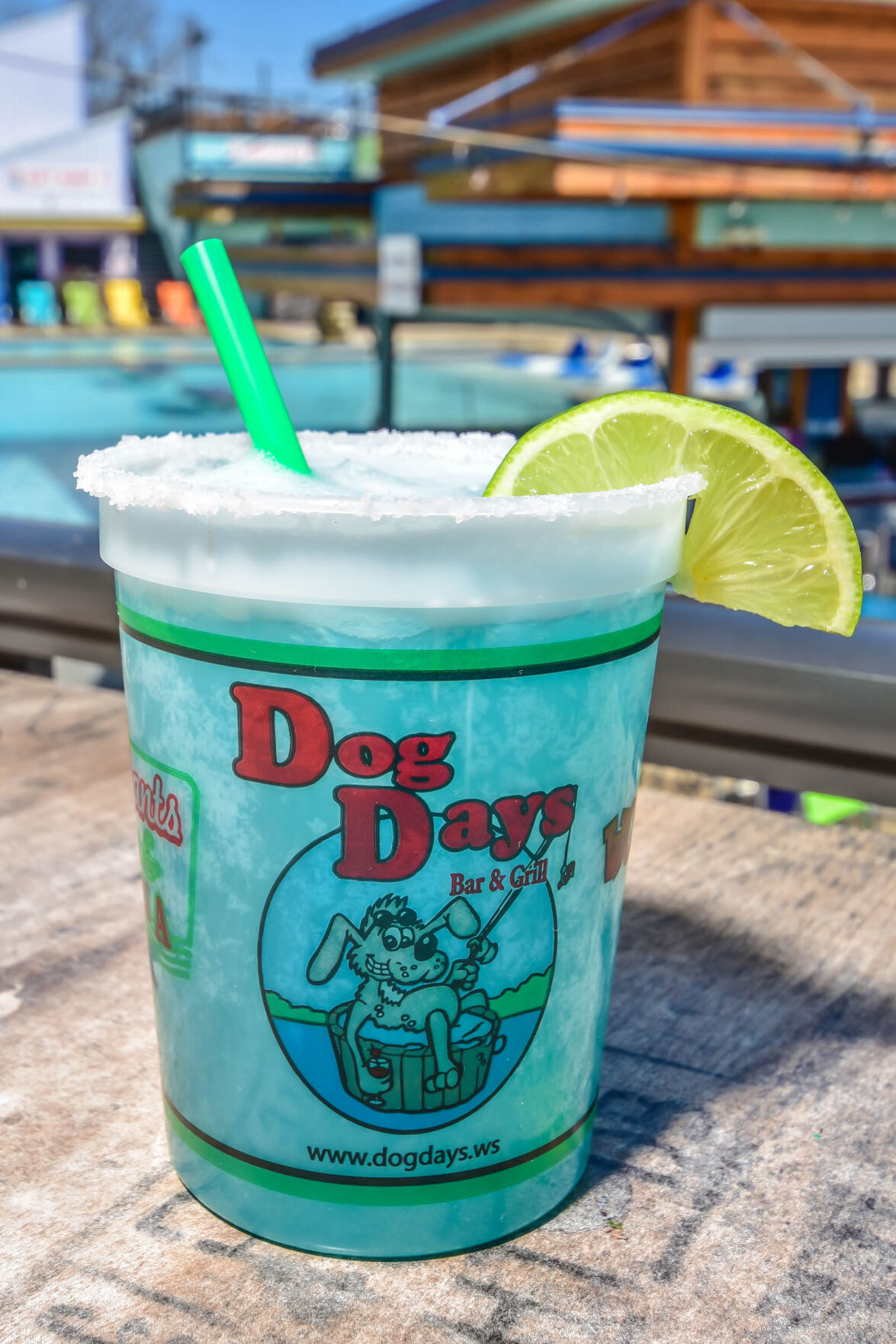 Dog Days - Blue Moon Margarita - Drink